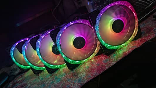 argb fans crystal design