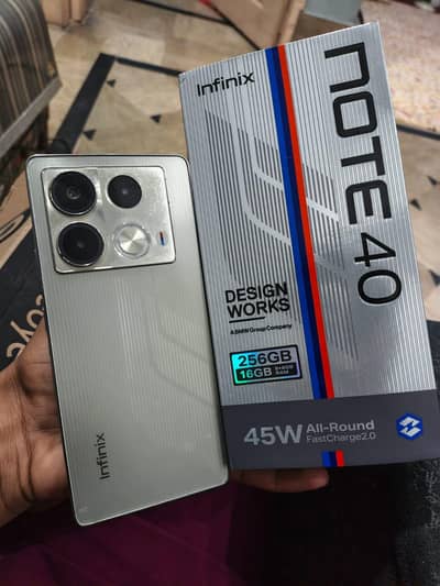Infinix Note 40 PTA approved 8/256