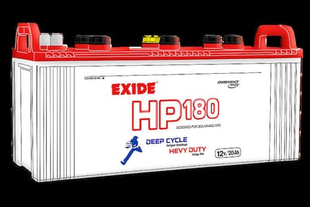 Exide hp 180 deep cycle 2 batteries