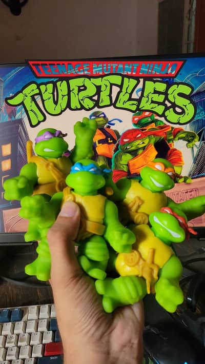 Ninja Turtles Toy Figure Set TMNT - All 4 Turtles