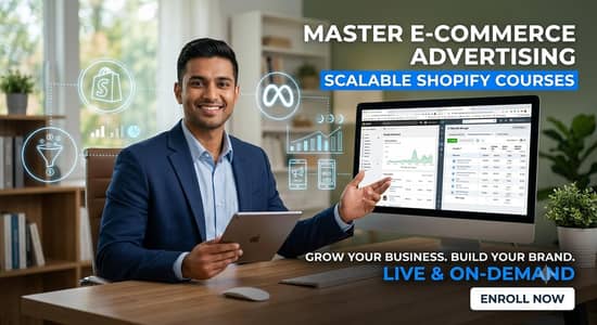 E-commerce course and grow your business