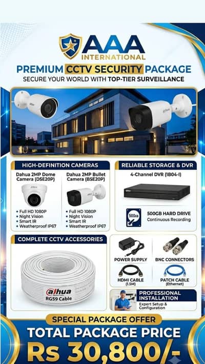 CCTV security cameras