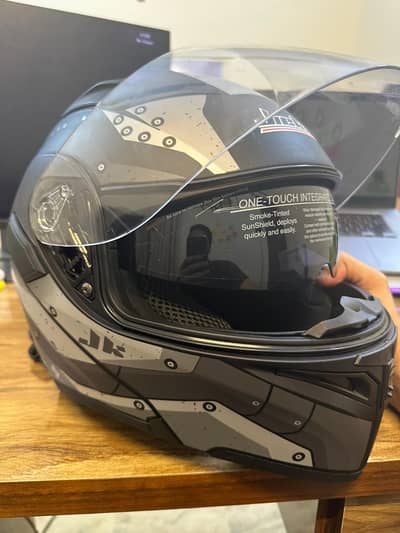 Dot verified jiekai helmet waterprof fresh 2 months used