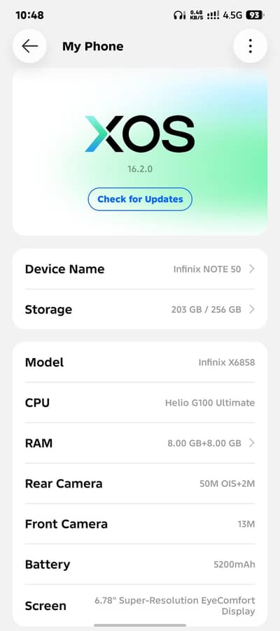 Infinix Note 50