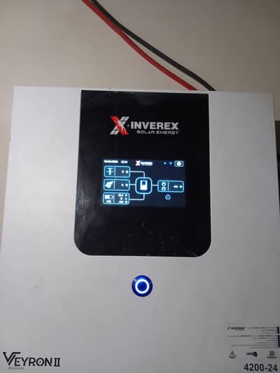 Inverex Veyron II 4.2KW Hybrid Solar Inverter – 10/10 Condition