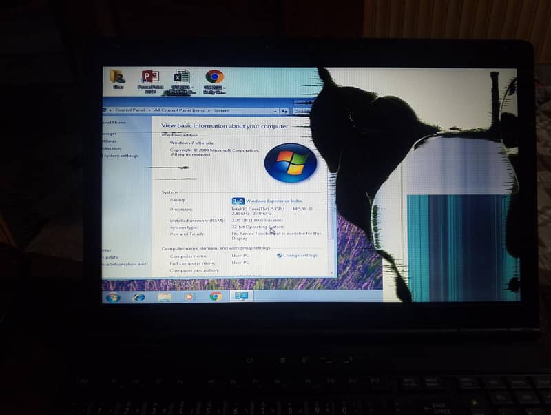 broke screen 1