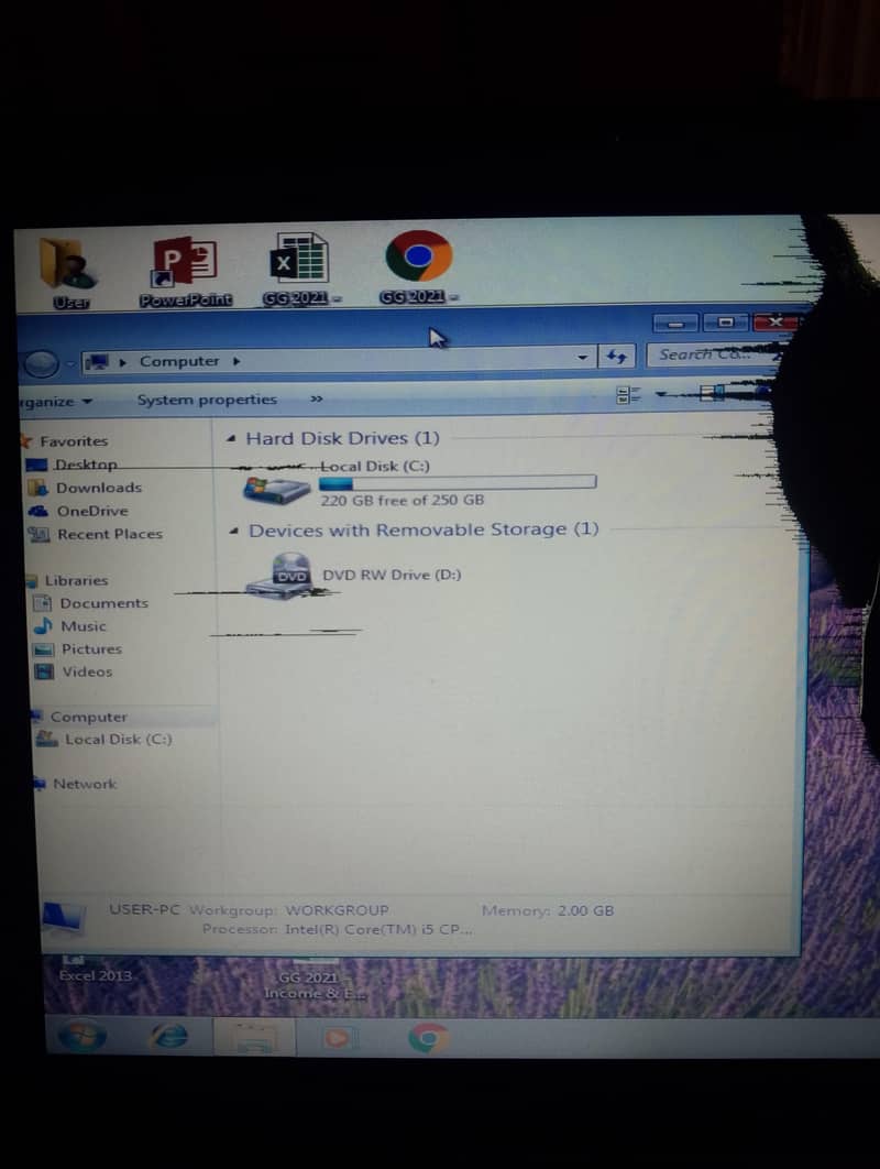 broke screen 4