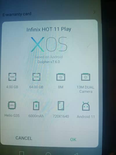 Infinix Hot 11 Play