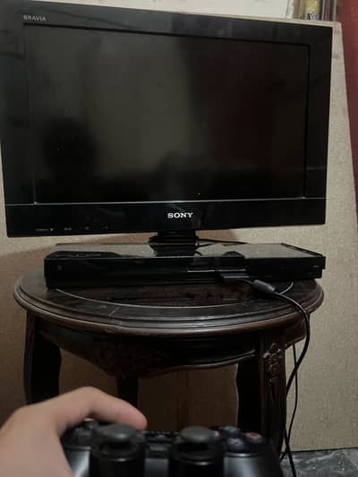 Ps2 with playstation 2 own sony tv and controller for sale og console