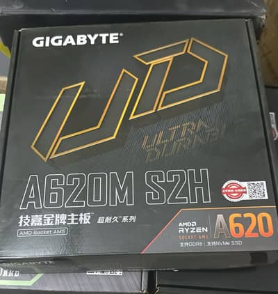 GIGABYTE A620M S2H AMD AM5 Motherboard - Brand New Sealed Box