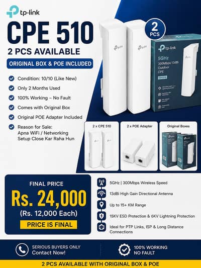 TP-Link CPE510 For Sale