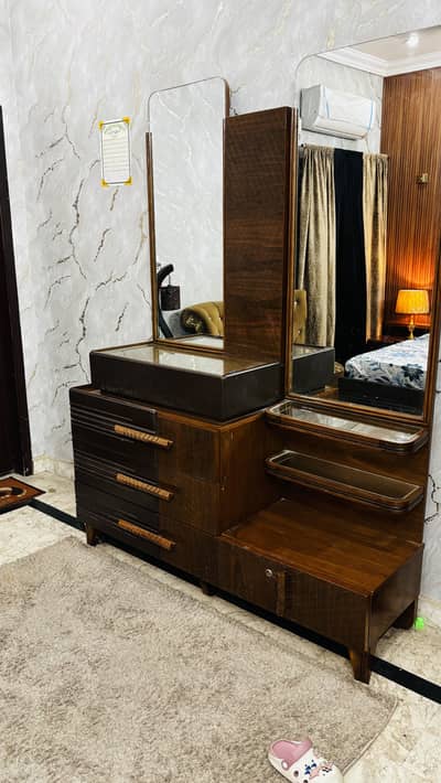 Pure wood bed set