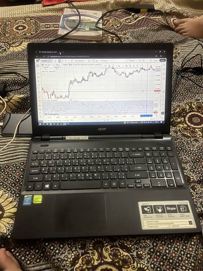 Acer aspire e15 with box 10/10 condition