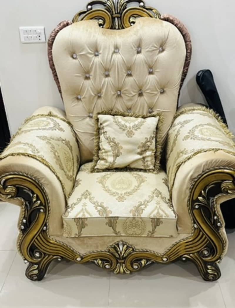 Shahi sofa set complete 3