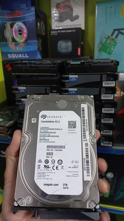 Seagate 2TB SATA HDD | 100% Health | Good Condition | Rs. 13,500 Final