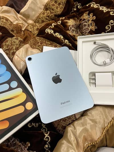 iPad Mini 7 128GB Like New PUBG Beast With Complete Box No Open Repair