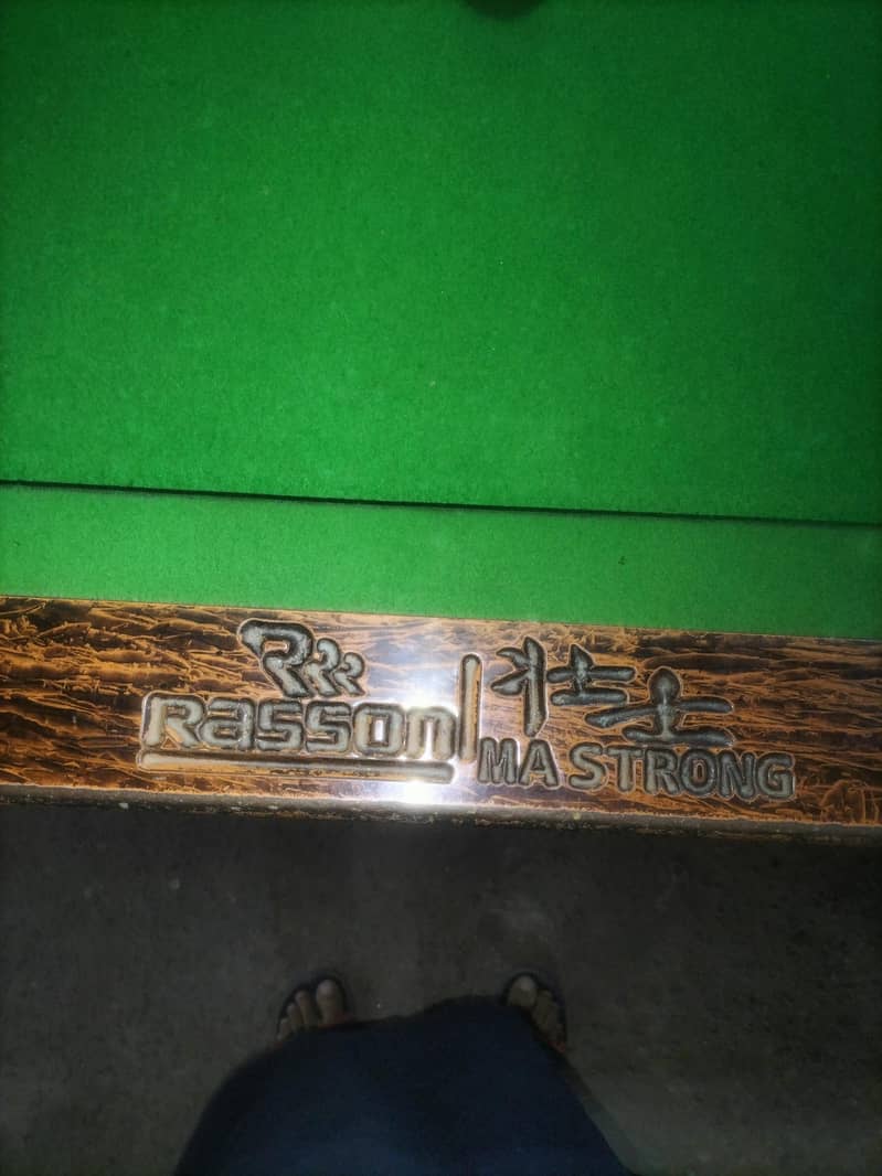 SNOOKER TABLE 6×12 2