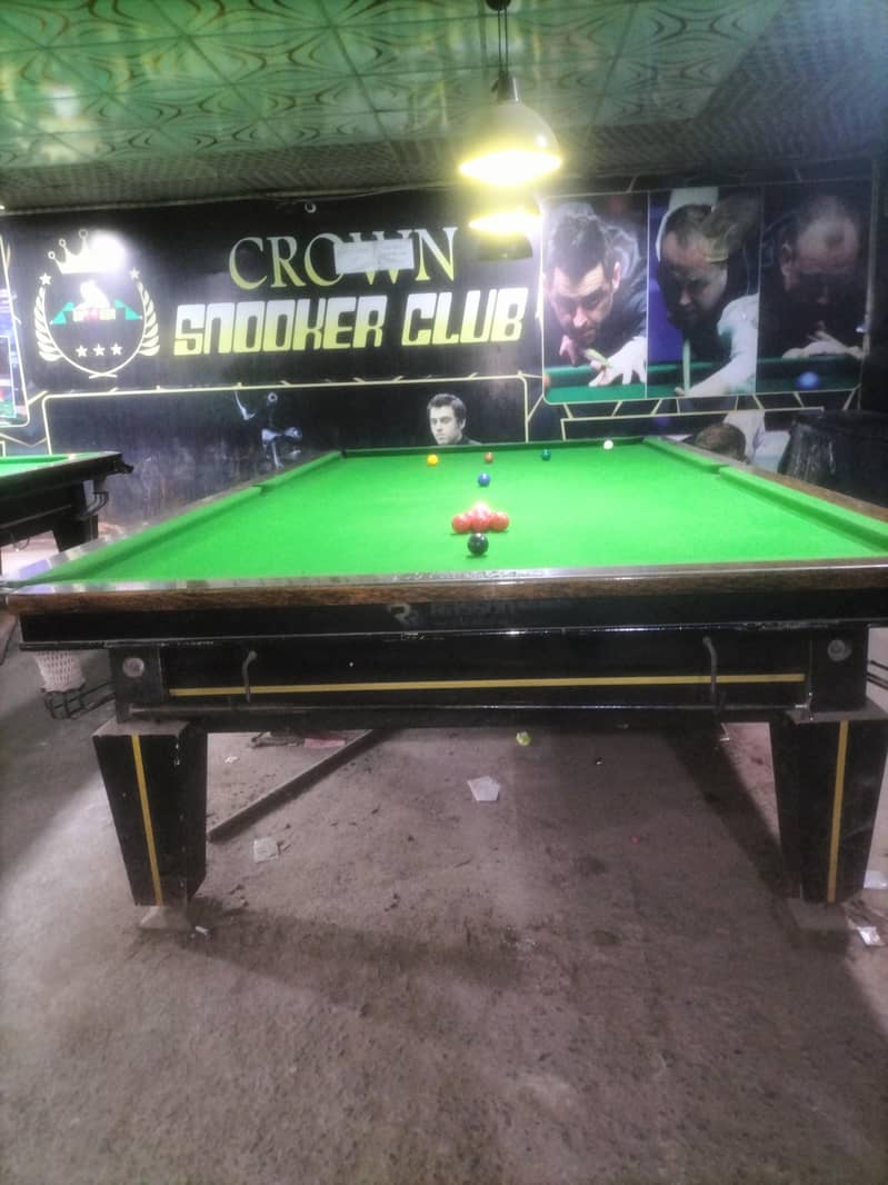 SNOOKER TABLE 6×12 3