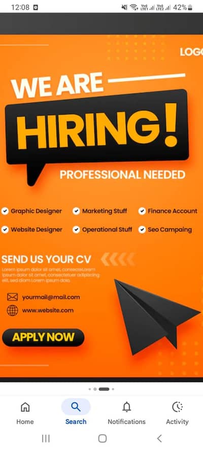 Need Staff
