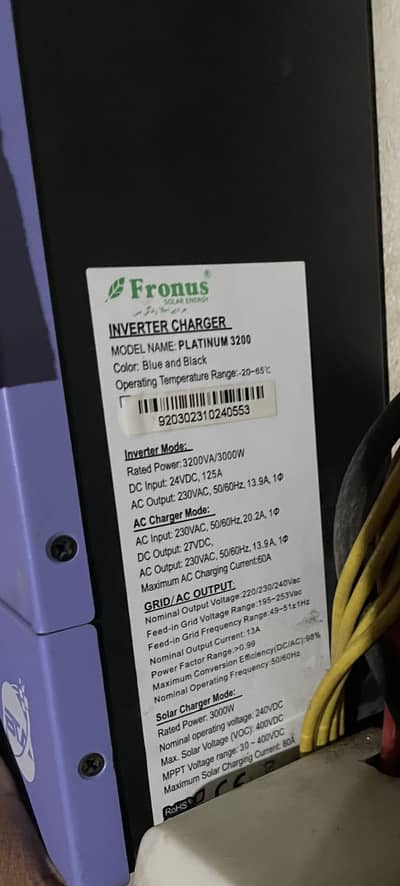 Fronus inverter pv 3200 3KW