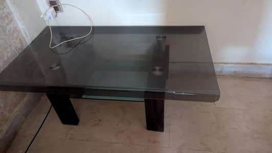 5 seater sofa set with glass table