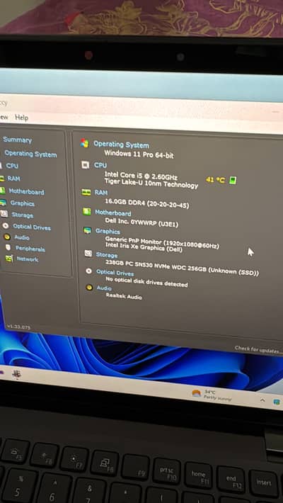 Dell 7420 i5 11 generation 16/256 14 inch