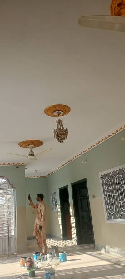 House paint and decorate