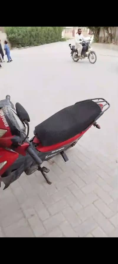 Shari automatic self start scoty petrol