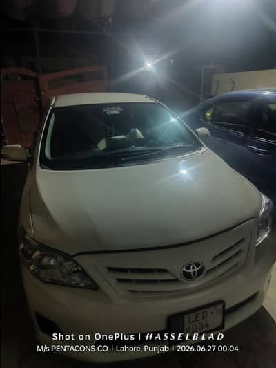 Toyota Corolla XLI 2012