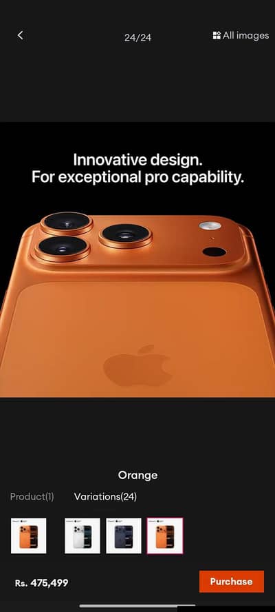 Apple iPhone 17 Pro-256 GB -box pack - only online delivery