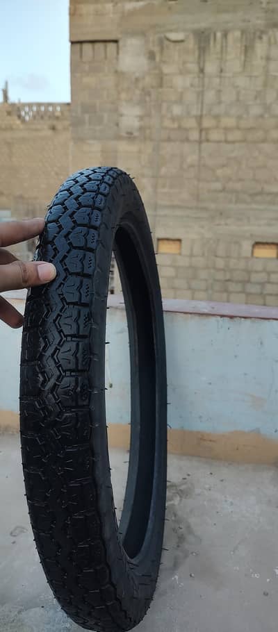 Suzuki GD110 Genuine Tyre - 6 Ply Rating (Almost New Condition)