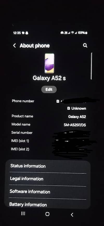 Samsung A52s 5G Dual Sim