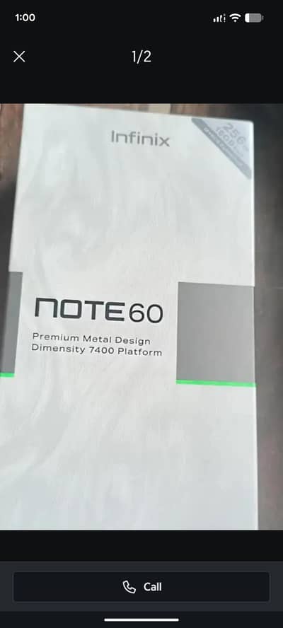 Infinix Note 60