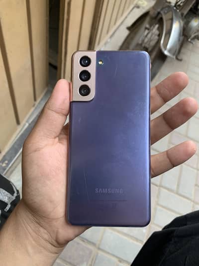 Samsung Mobile S21 all ok phone exchange possible