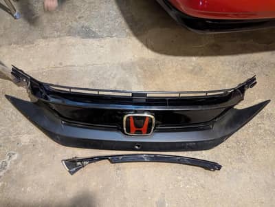 Civic front grill