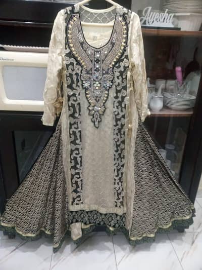 Heavy Embroidered Formal Maxi | Wedding Wear/ party wear