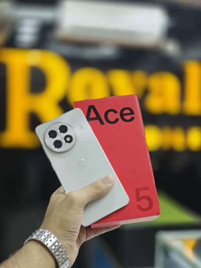 Oneplus ace 5 official pta 12/256 full box accessorie available