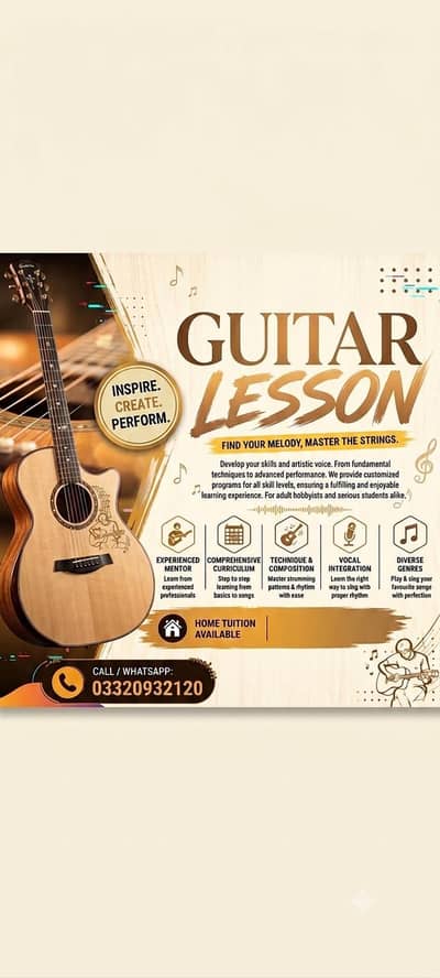 Online Guitar Lessons For Beginners