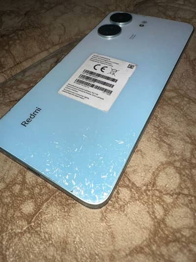 Redmi 13C, PTA Approved, 6 months old.