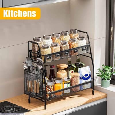 Black steeliness steel storage organizer