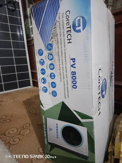 coretech 6.2kva hybrid inverter