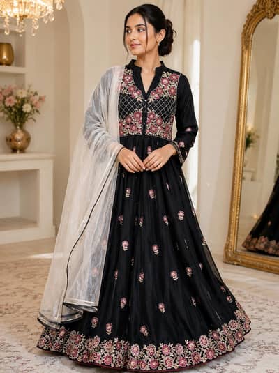 silk frock