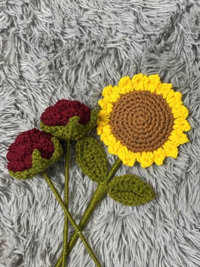 Crochet flowers
