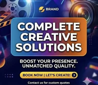 Paid shoots , videography , editing , social media handling