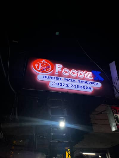 3D sign board