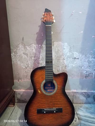acoustis guitar branded shakura