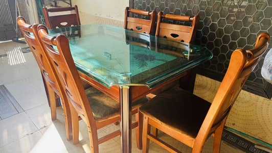 6 Seater Imported Dining Table