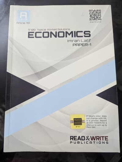 Alevels Economic pastpaper