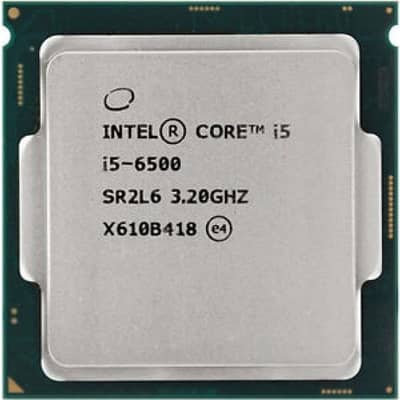 Inter core i5 6th generation only processor. i5 6th gen processor.