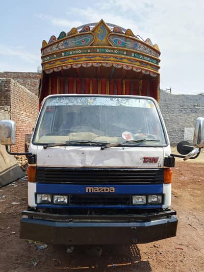 fauji frame Mazda 3500 cc 16 foot body for sale without documents